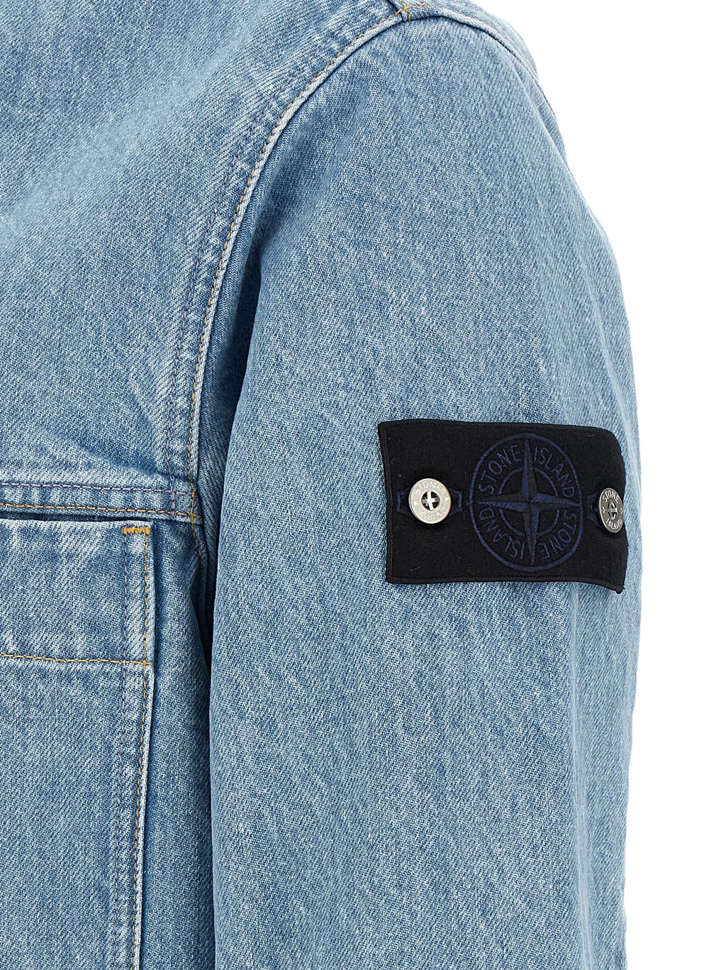 Blue Cotton Denim Jacket