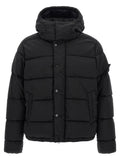 Black Virgin Wool Full-Length Jacket