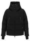 Black Polyamide Full-Length Jacket