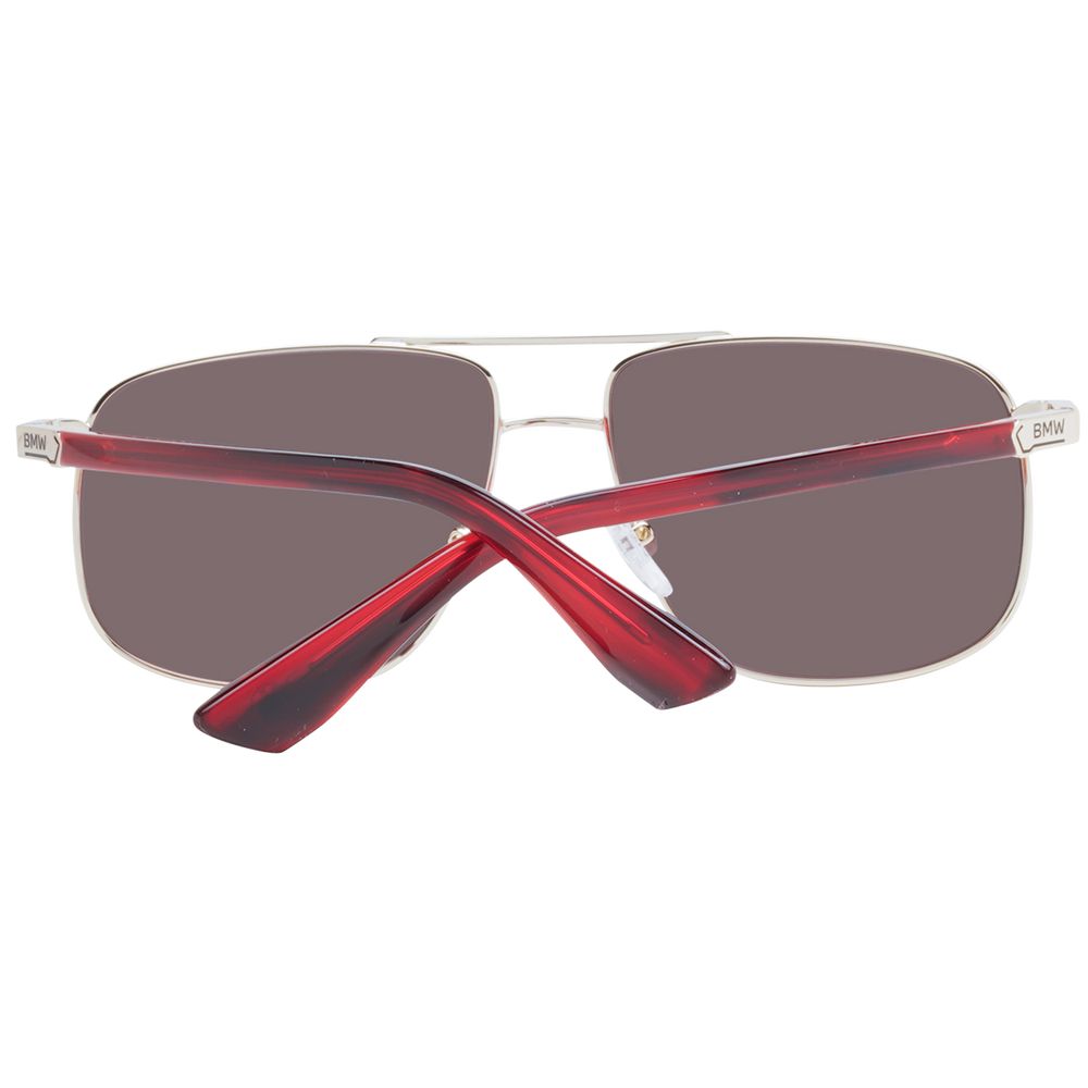Rose Gold Metal Sunglasses