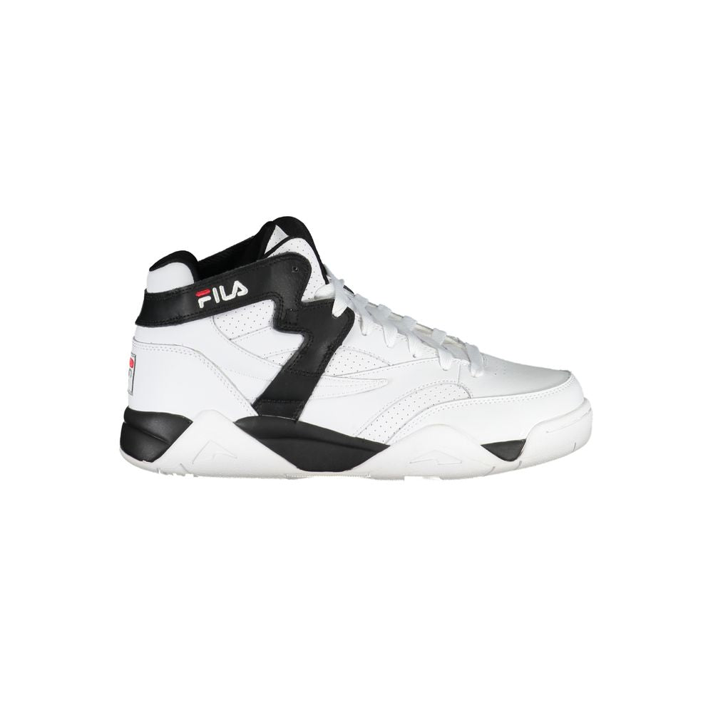 Bianco Polyurethane Men Sneaker