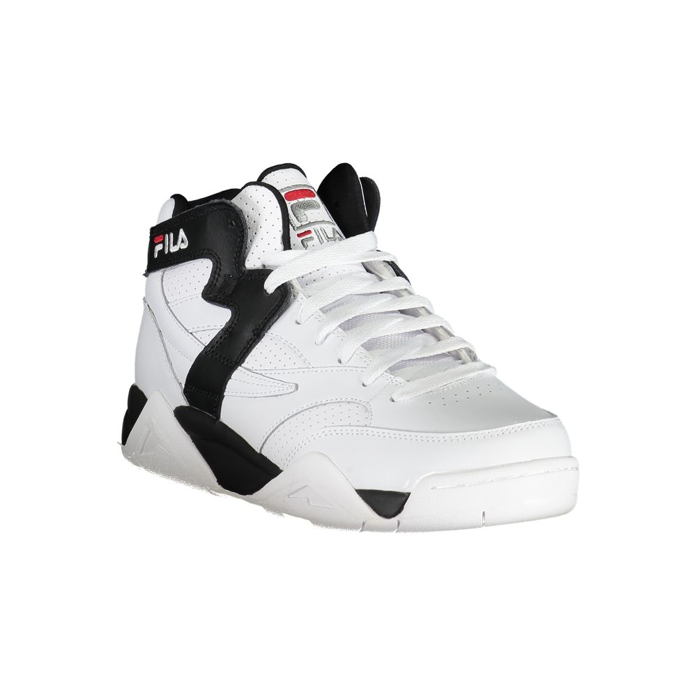 Bianco Polyurethane Men Sneaker