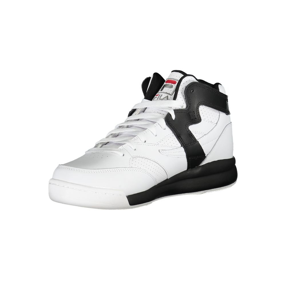 Bianco Polyurethane Men Sneaker