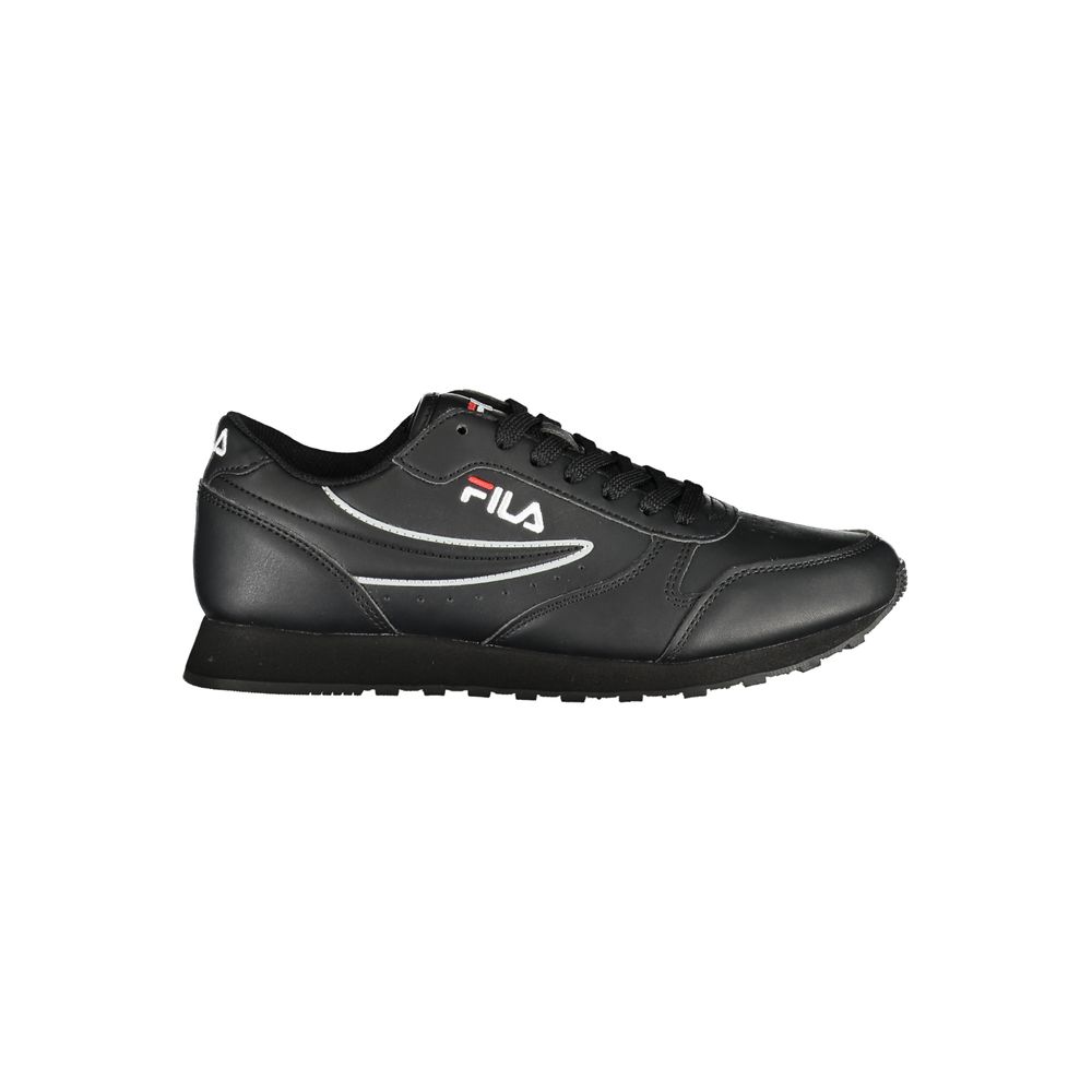 Black Synthetic Women Sneaker