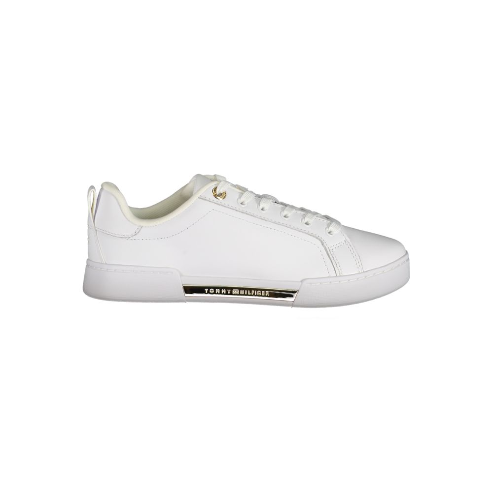 Bianco Leather Women Sneaker