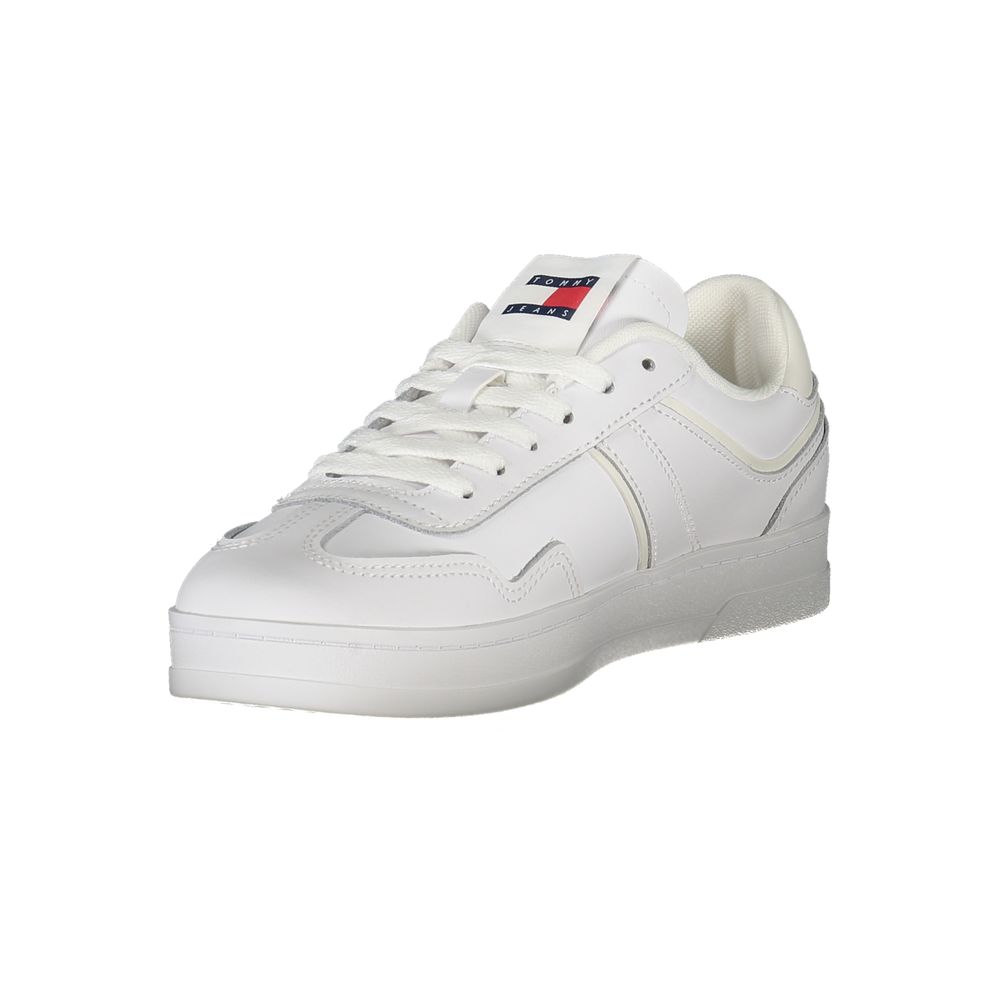 Bianco Polyurethane Women Sneaker