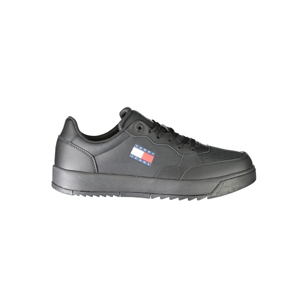 Nero Poliuretano Men Sneaker