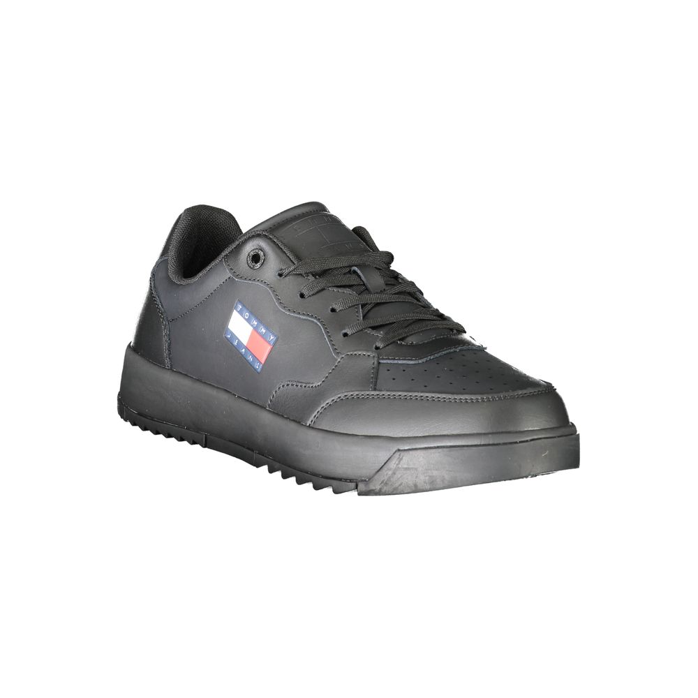 Nero Poliuretano Men Sneaker