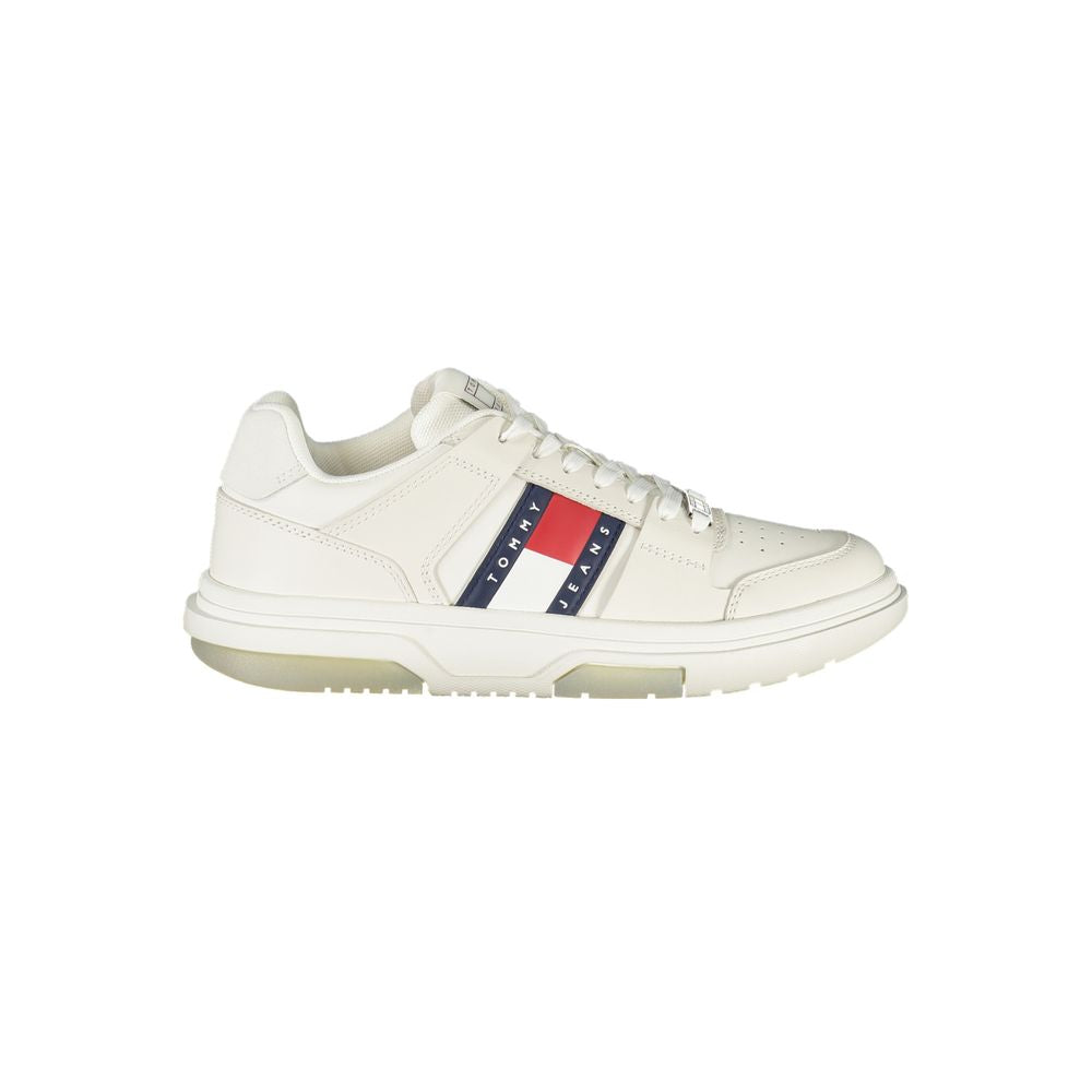 Bianco Polyurethane Women Sneaker