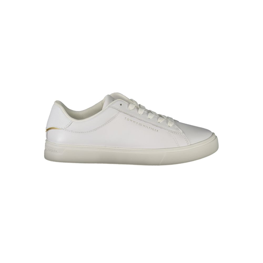 Bianco Polyurethane Women Sneaker