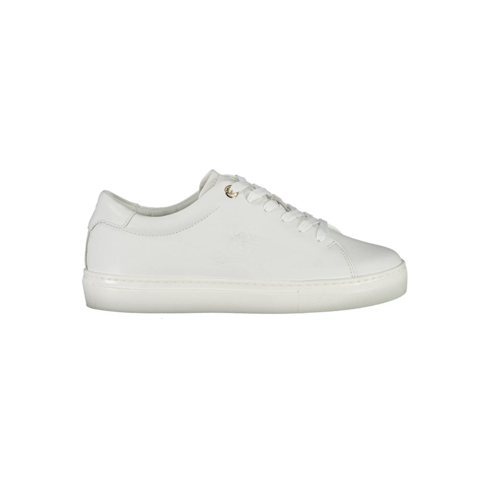 Bianco Leather Women Sneaker