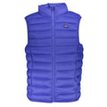 Blu Poliammide Men Vest