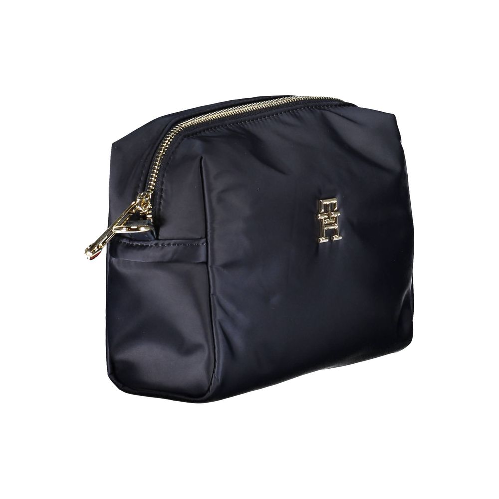 Blue Polyester Women's Shoulder Bag