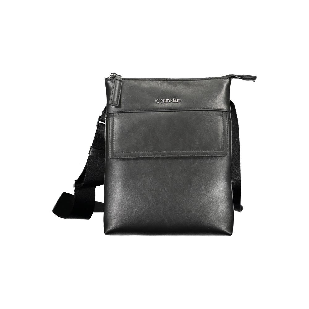Nero Polyester Men Shoulder Bag