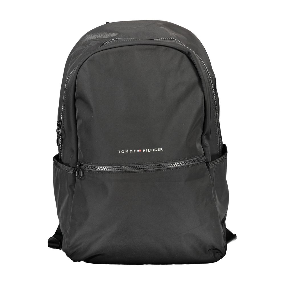 Nero Polyester Men's Backpack