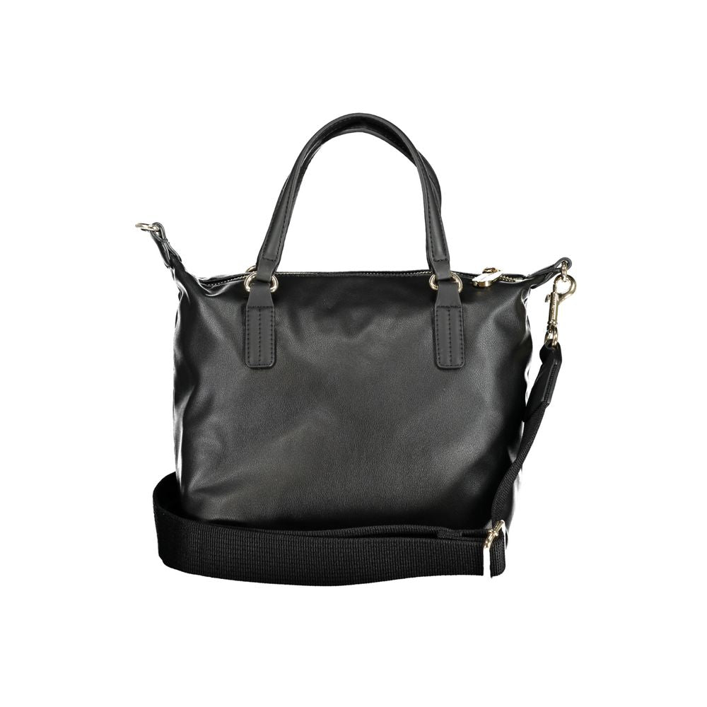 Nero Poliestere Woman Handbag