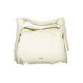 Beige Polyester Women Handbag