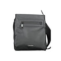 Black Polyester Men's Shoulder Bag