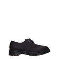 Purple Leather Oxfords And Derbies