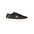Black Polyurethane Women Sneaker