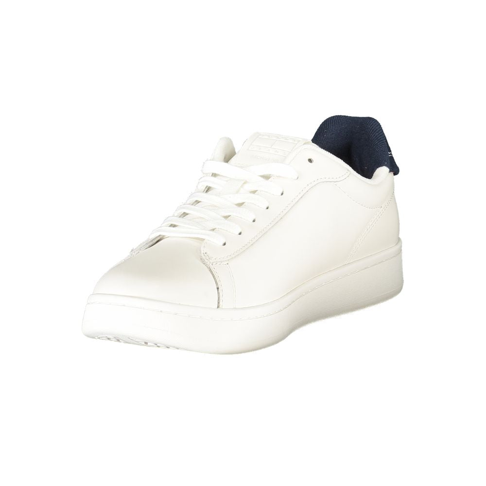 Bianco Poliuretano Men Sneaker