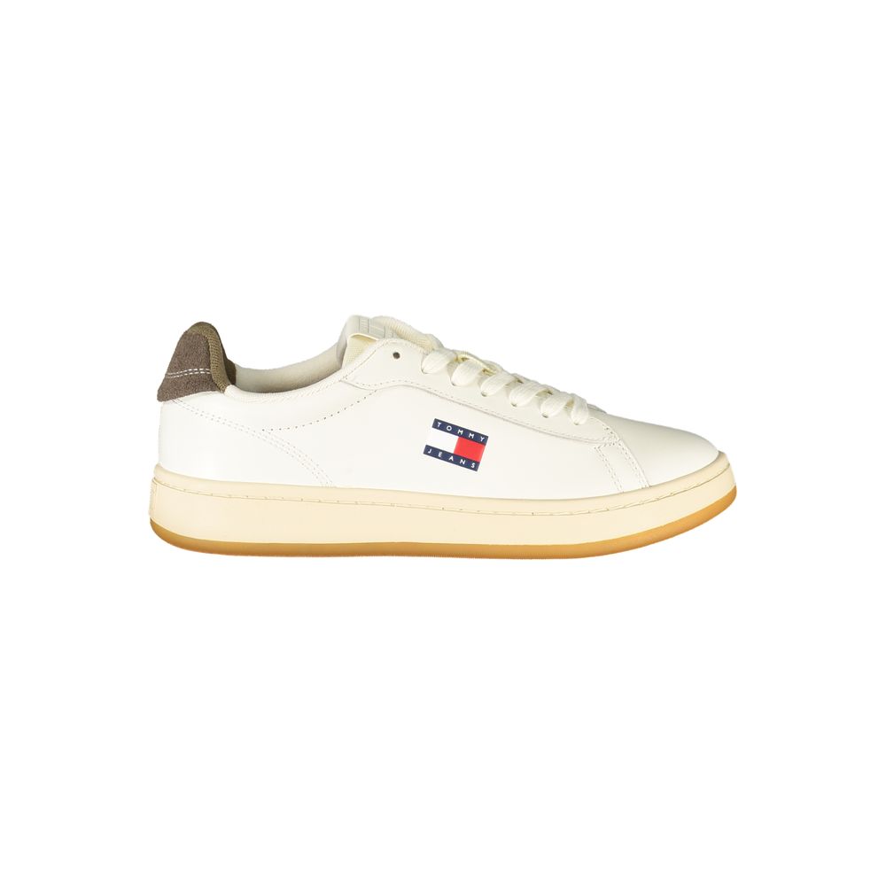 Bianco Polyurethane Women Sneaker