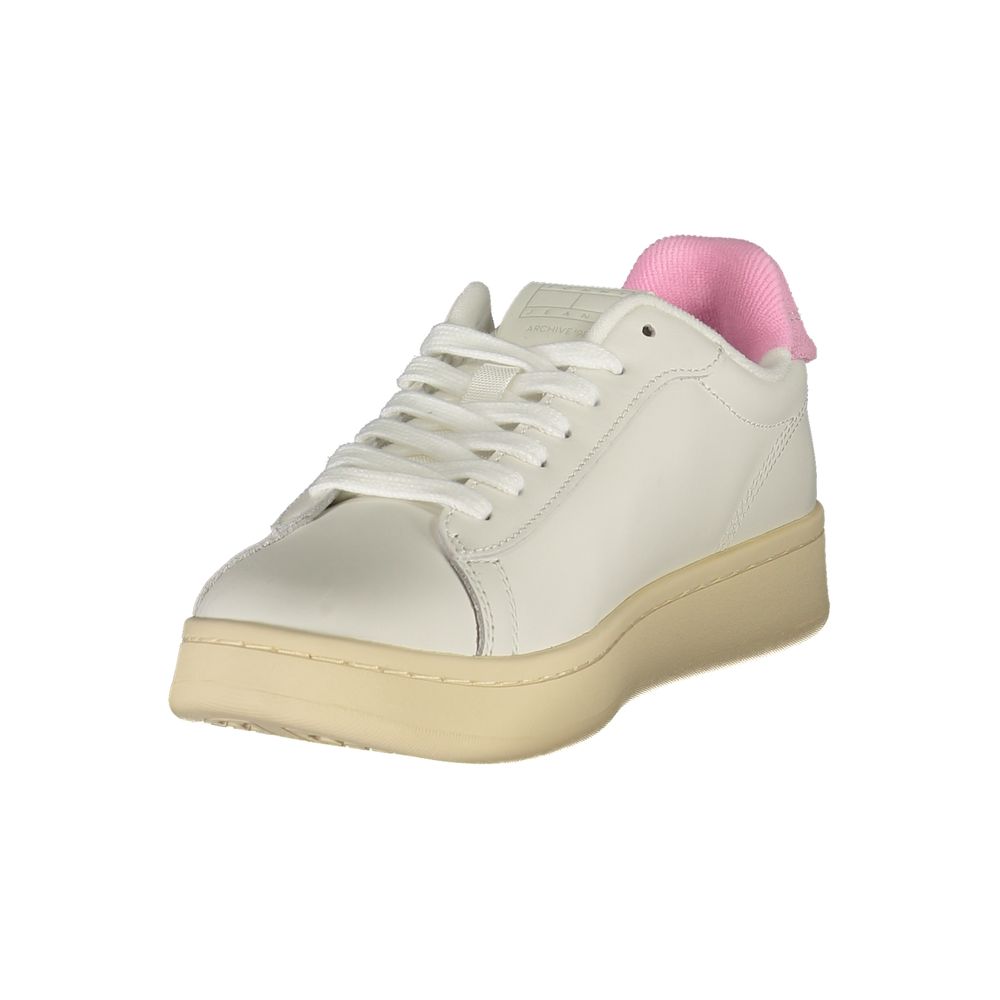 Bianco Polyurethane Women Sneaker