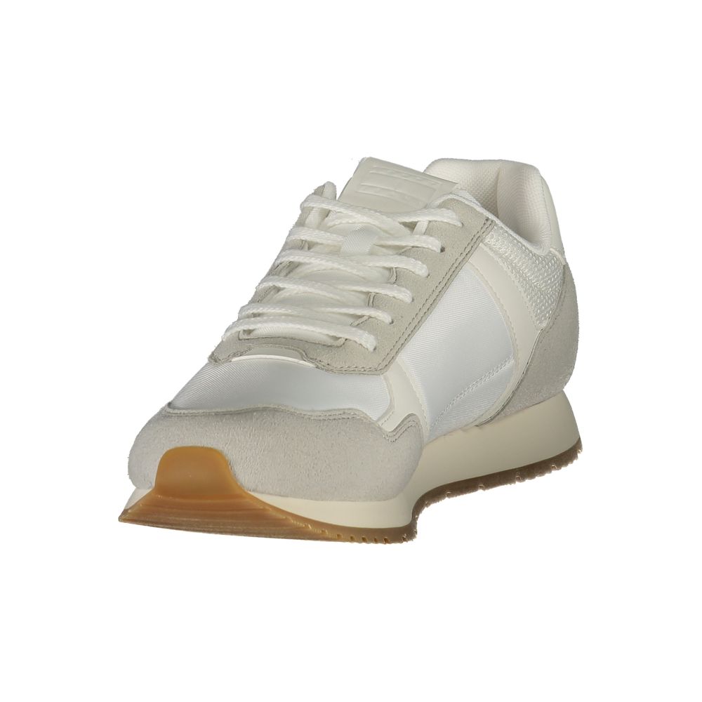 Bianco Polyurethane Men Sneaker