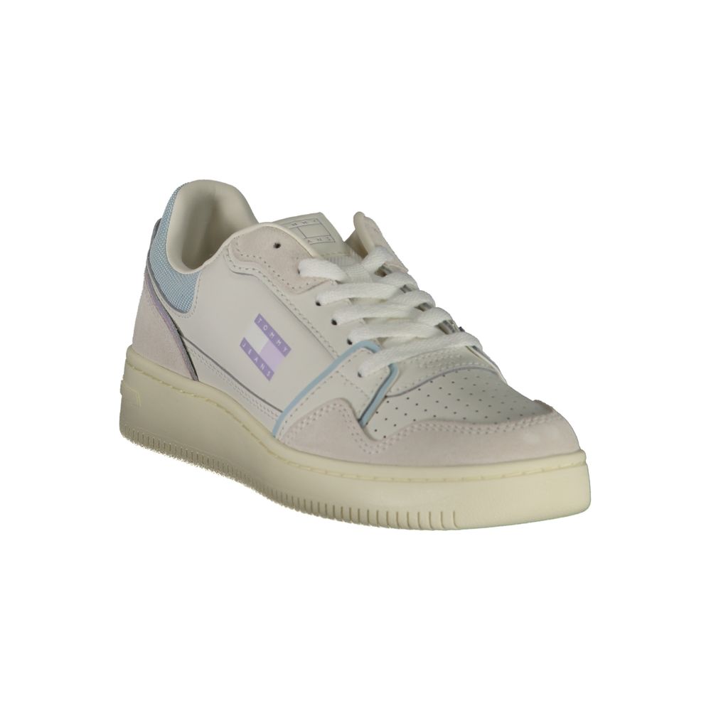 Bianco Polyurethane Women Sneaker