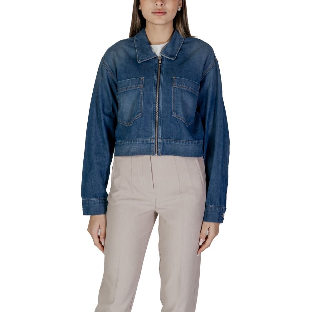 Blue Cotton Denim Jacket