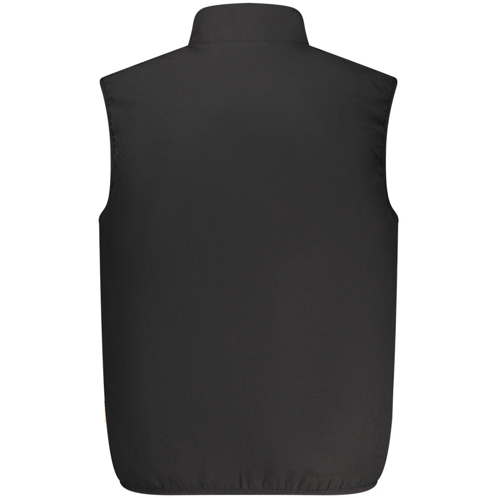 Black Polyester Men's Jacket