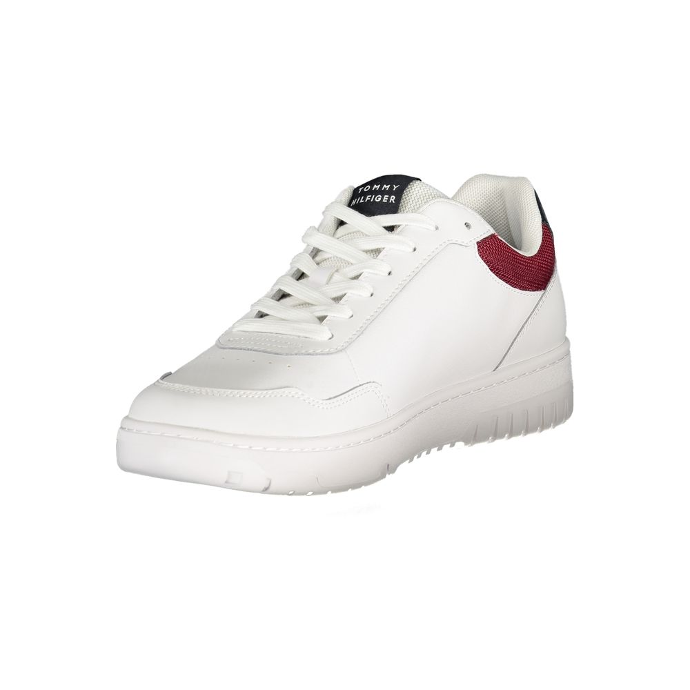 Bianco Polyurethane Men Sneaker