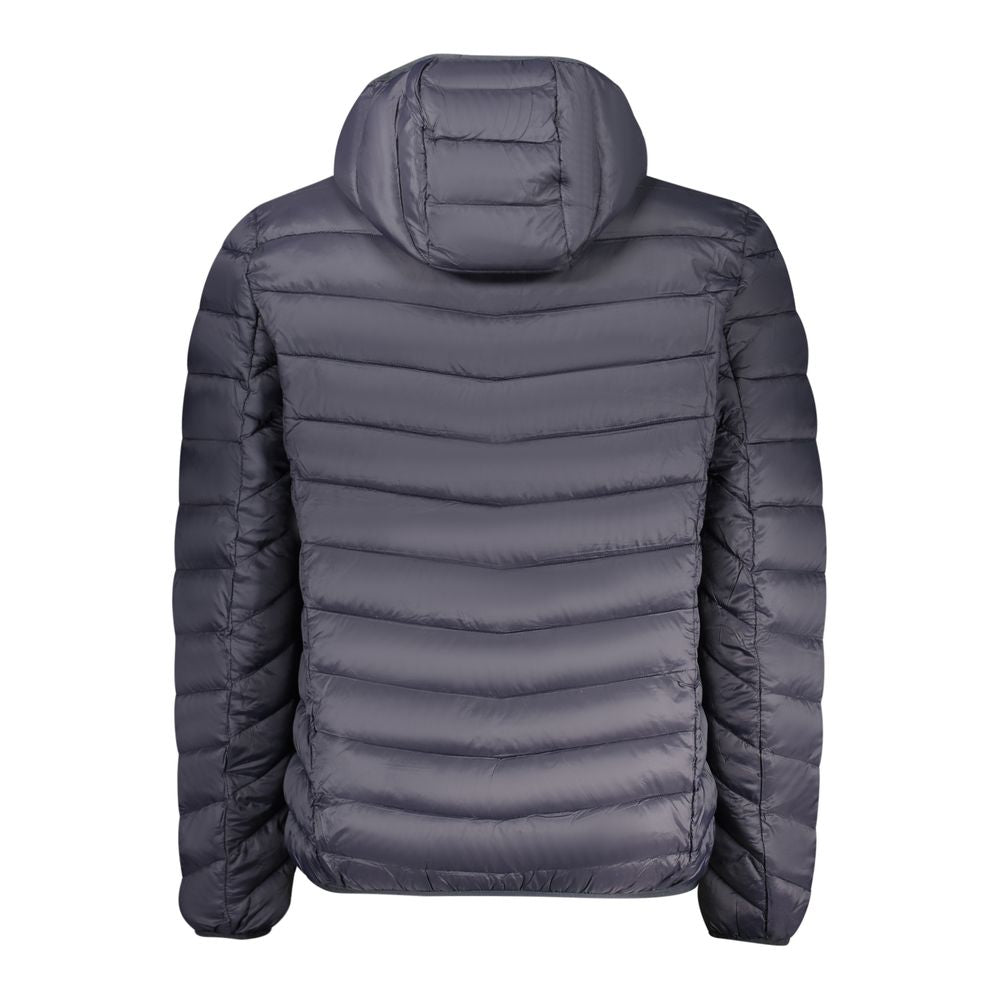 Blue Polyamide Men's Jacket
