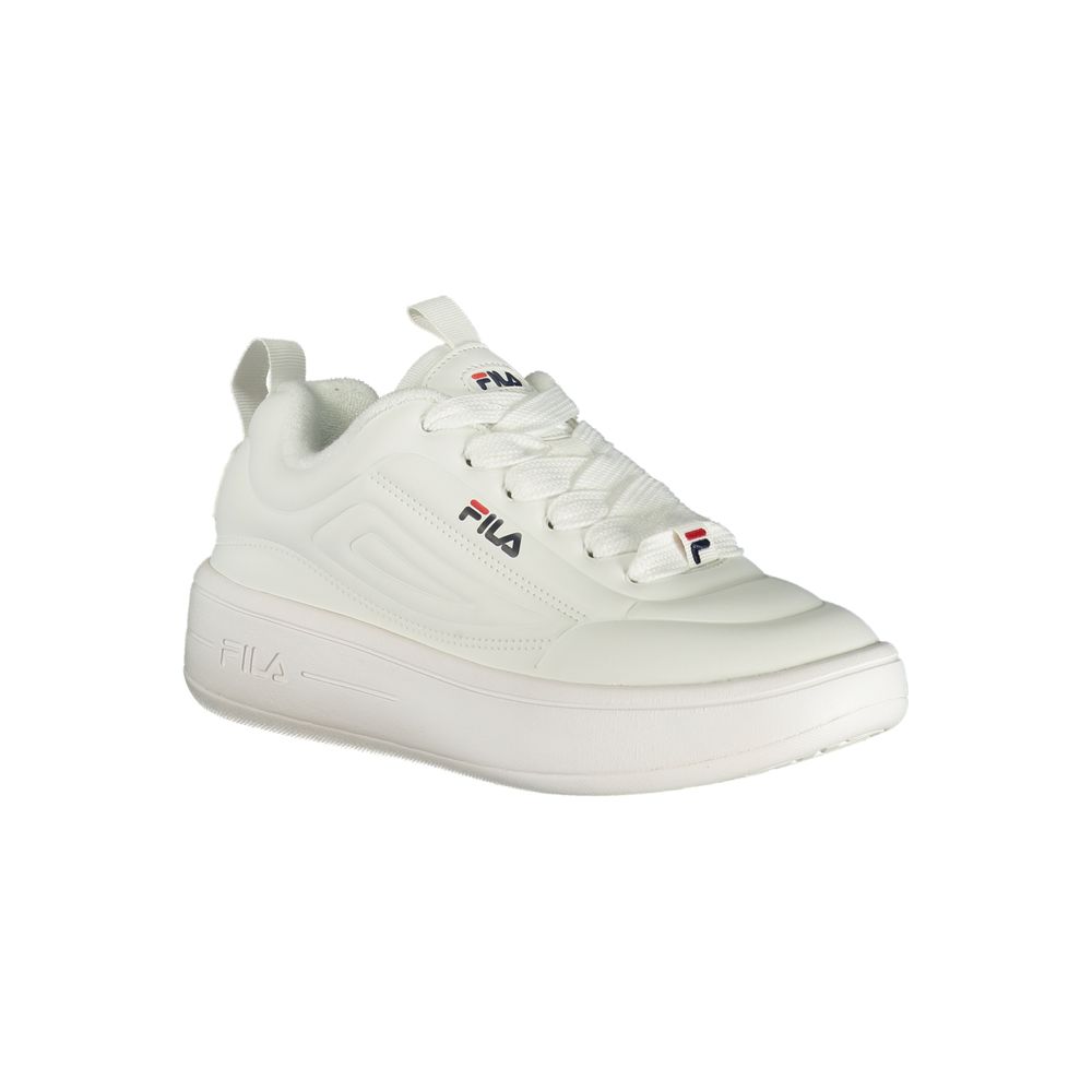 Bianco Polyurethane Women Sneaker