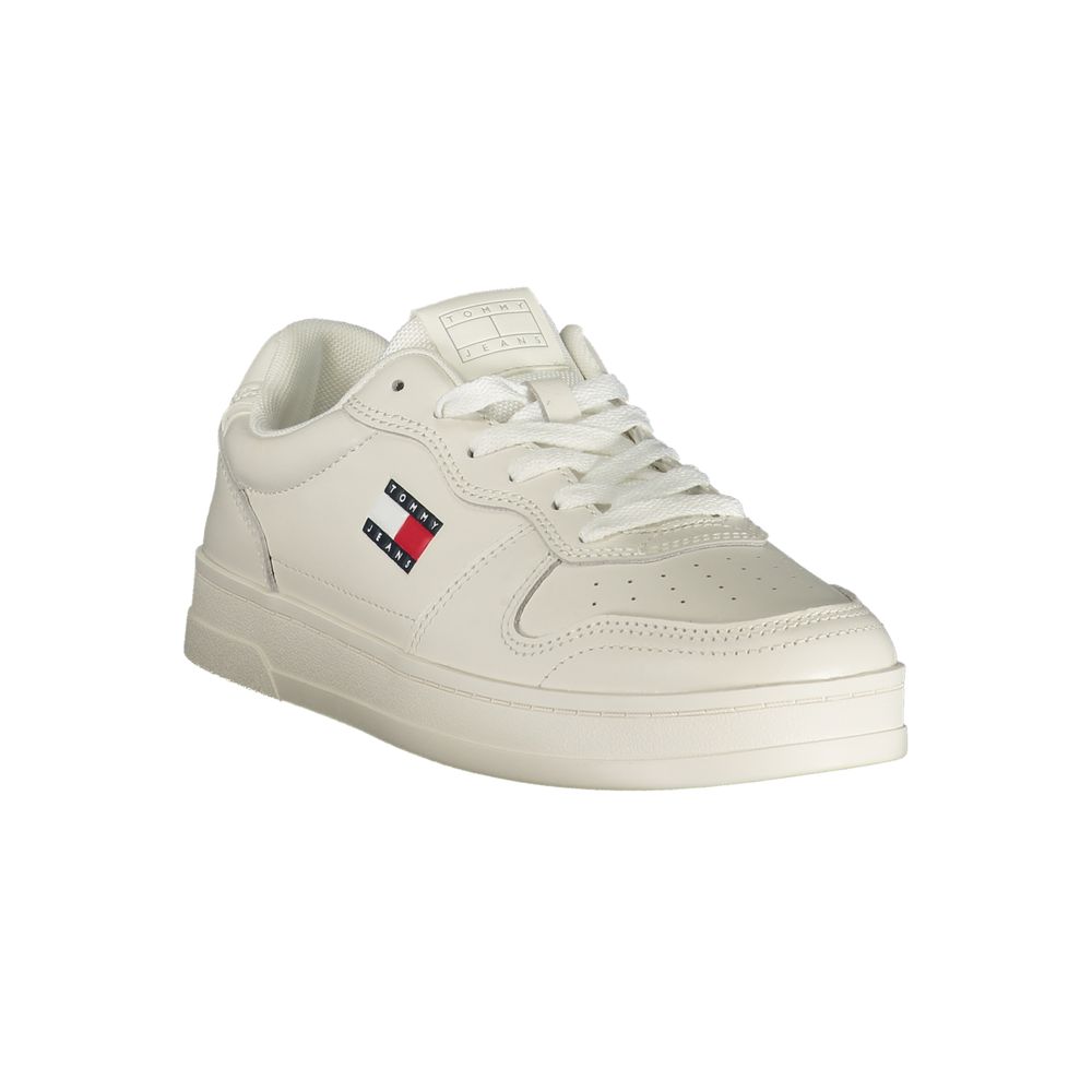 Bianco Poliuretano Women Sneaker