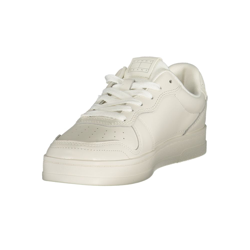 Bianco Poliuretano Women Sneaker