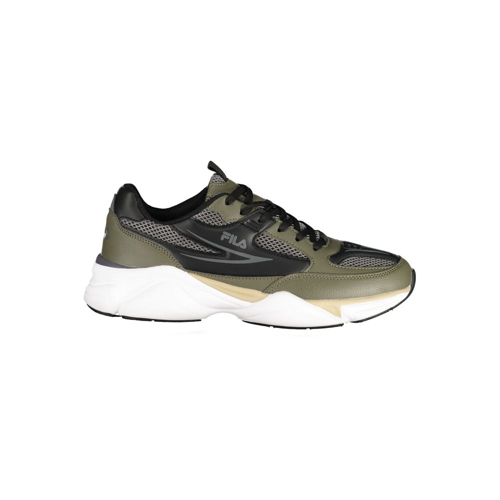 Verde Poliuretano Uomo Sneaker