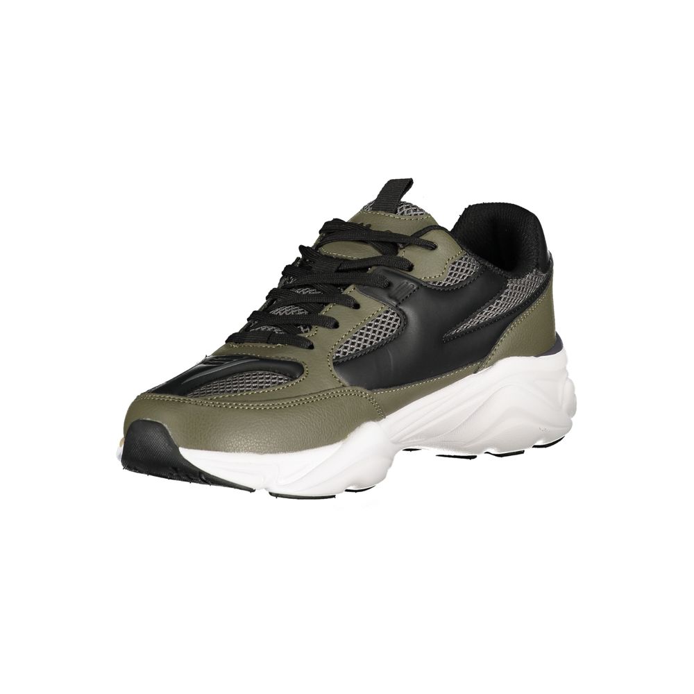 Verde Poliuretano Uomo Sneaker