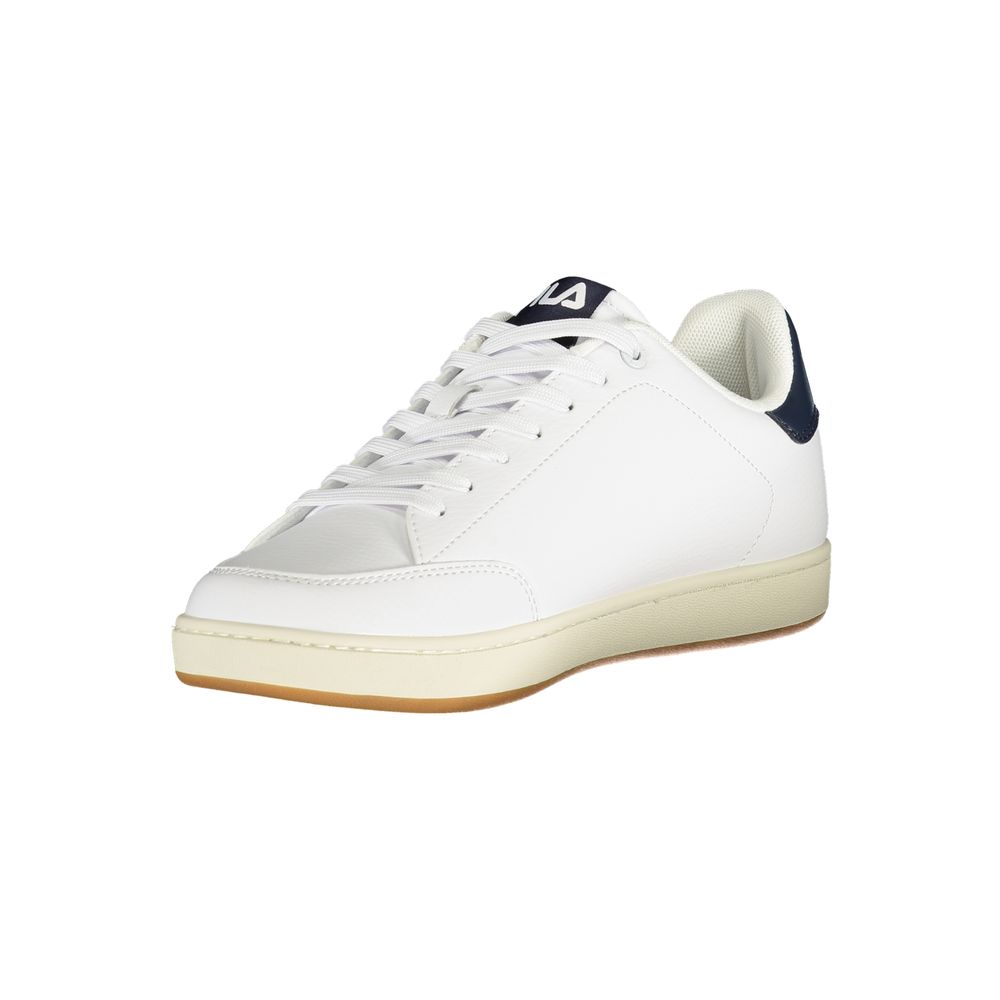 Bianco Polyurethane Men Sneaker