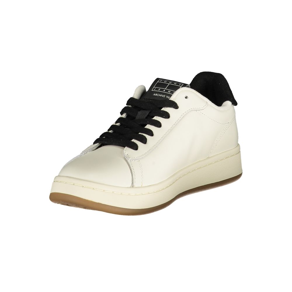 Bianco Poliuretano Donna Sneaker