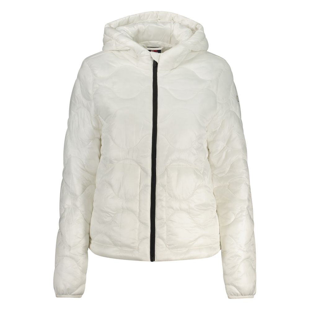 Bianco Poliammide Woman Jacket